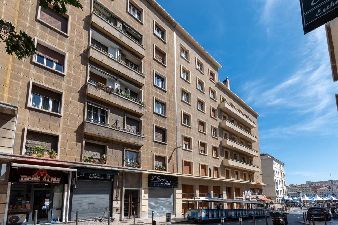 Ferienwohnung Celebre Vieux Port, Marseilles Exterior foto